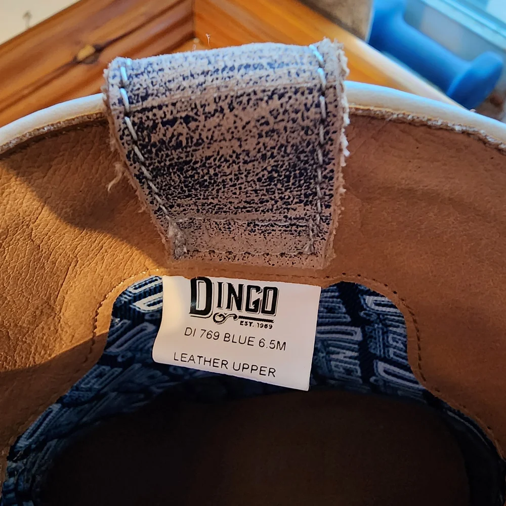 Dingo Leather Cowboy Boots - Picture 8 of 8